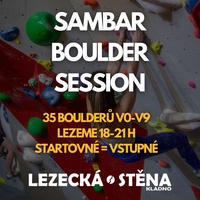 Boulder session 22.5.2026
