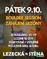 Boulder session 9.10.2026