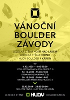 Kavlifikace č. 3 - Vánoční HUDY Boulder závody