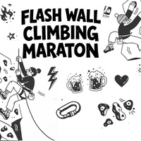 ⚡FLASH WALL CLIMBING MARATON 🧗‍♂️